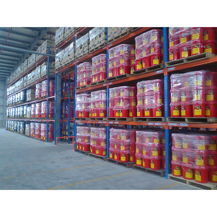 Heavy Duty Industrial Storage Rack Steel Pallet System For Logistics Warehouse