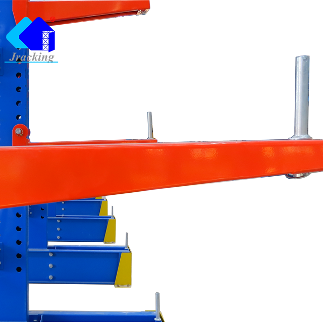 Jracking Structural Heavy Duty Portable Powder Coated Cantilever Rack For Long Materials