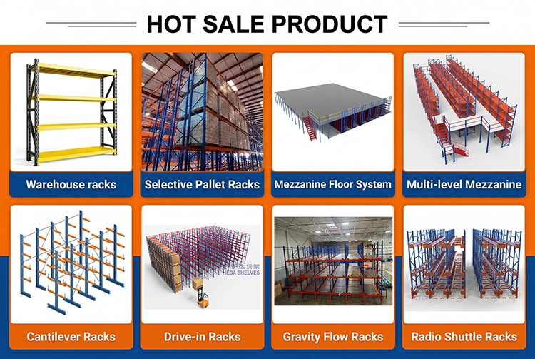 Industrial Storage Rack Layout