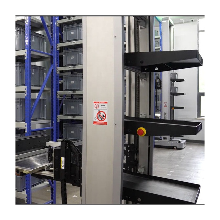Customized Adjustable Intelligent Automation Picking Warehouse Storage Automated ASRS Warehouse Rack Cold Rolled Steel Corrosion