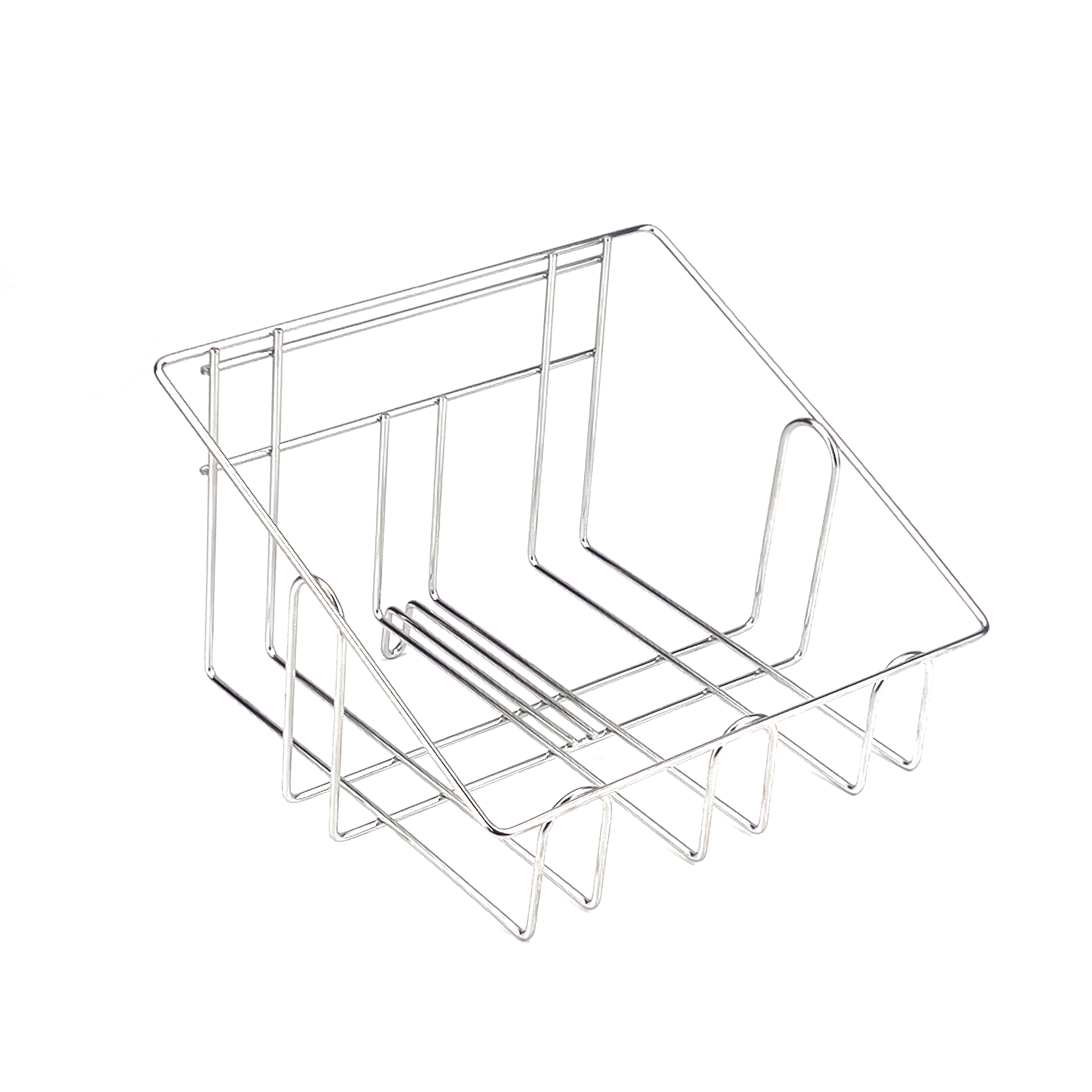 Bulk Custom Metal Wire Storage Rack Unit for Kitchenware Brands and Distributors