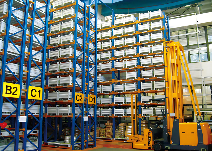 Narrow Aisle Racking Plan