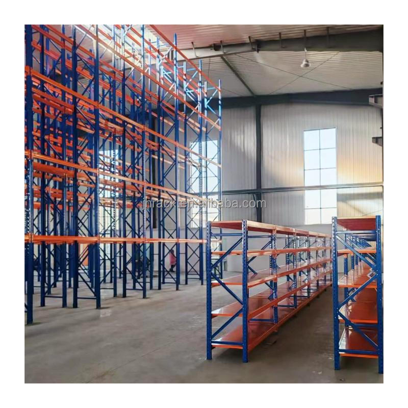 Custom Euro Very Narrow Aisle Racking System Van Galvanized Narrow Pallet Racking For Warehouse Shelving Solutions