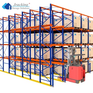 EU Blue and Orange Selective Pallet Racking Shelving System CE Certified