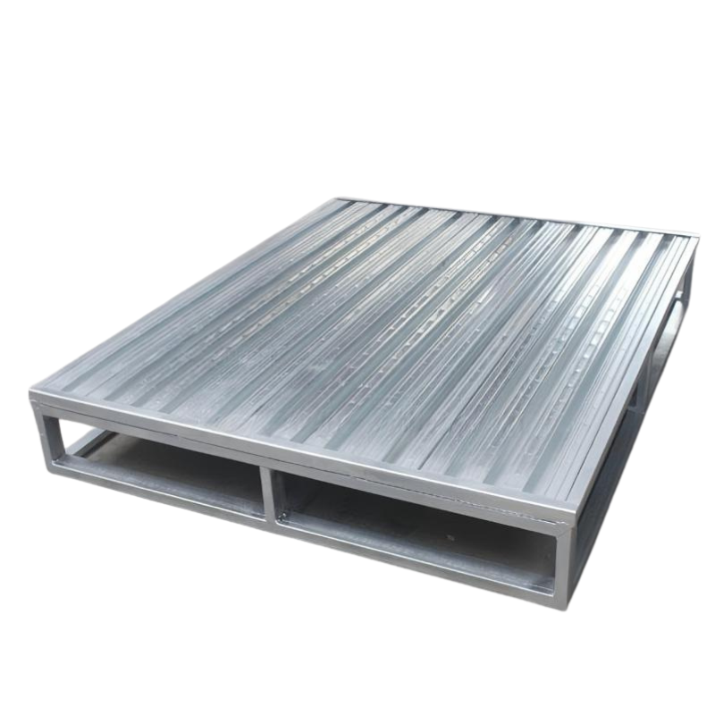1000kg Steel Pallet Style Stacking Rack With Electrostatic Powder Coating For Warehouse Storage