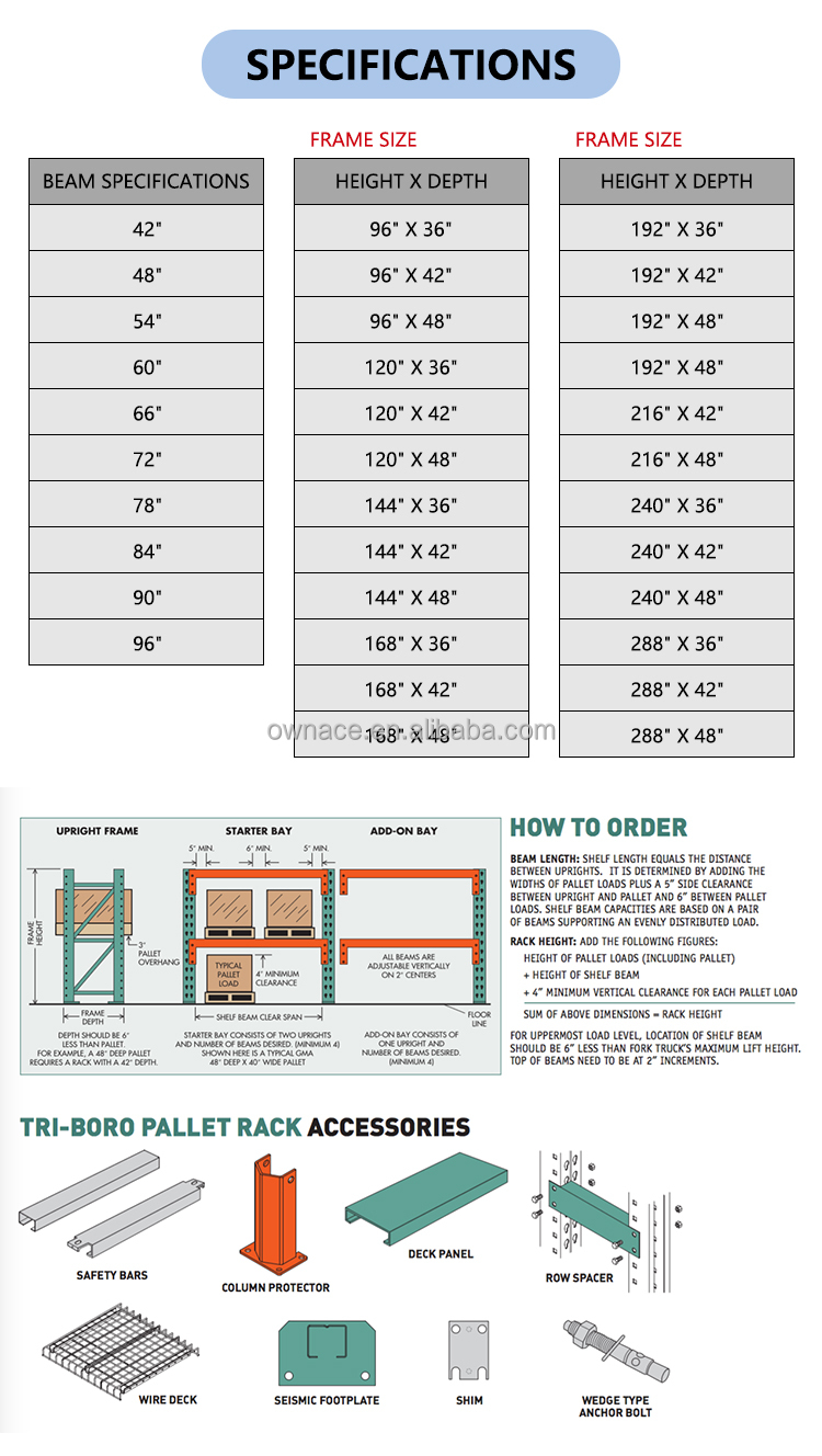 Heavy Duty Pallet Storage