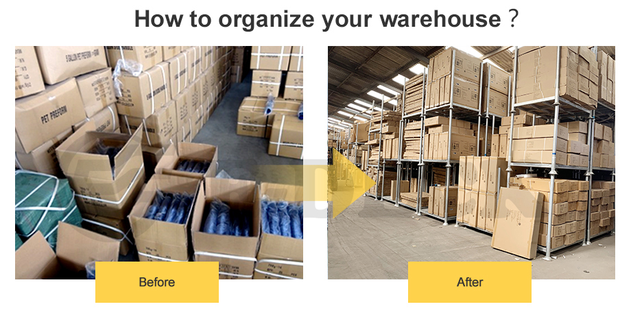 Heavy-duty Steel Metal Logistic Stackable Storage Post Pallet Racks