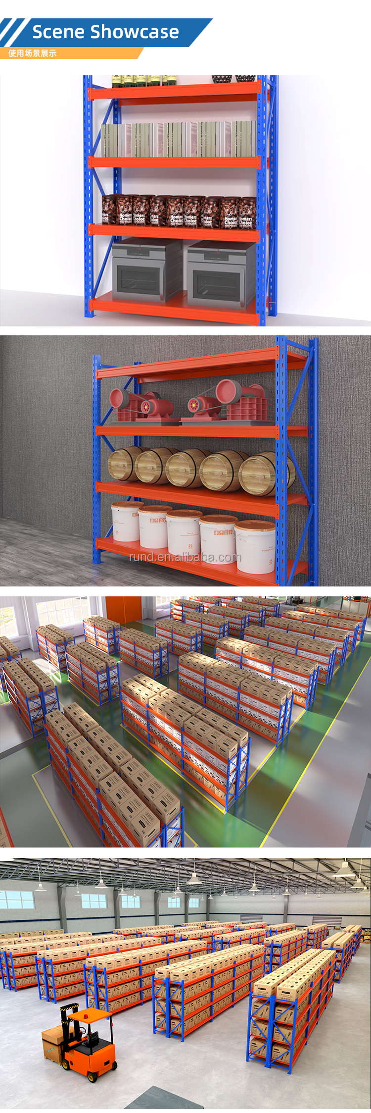 High Load Capacity Shelf Components