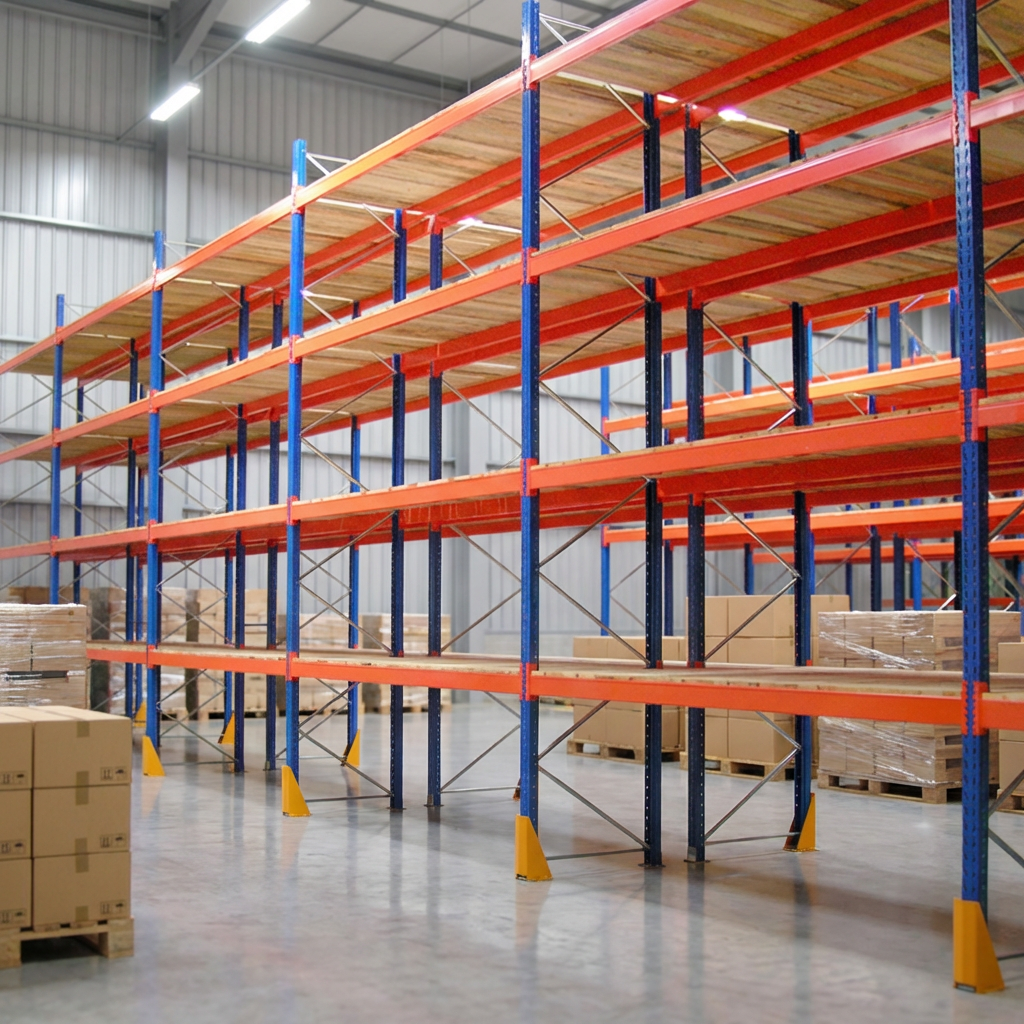 Galvanized Steel Pharma Industrial Warehouse Heavy Duty Pallet Rack