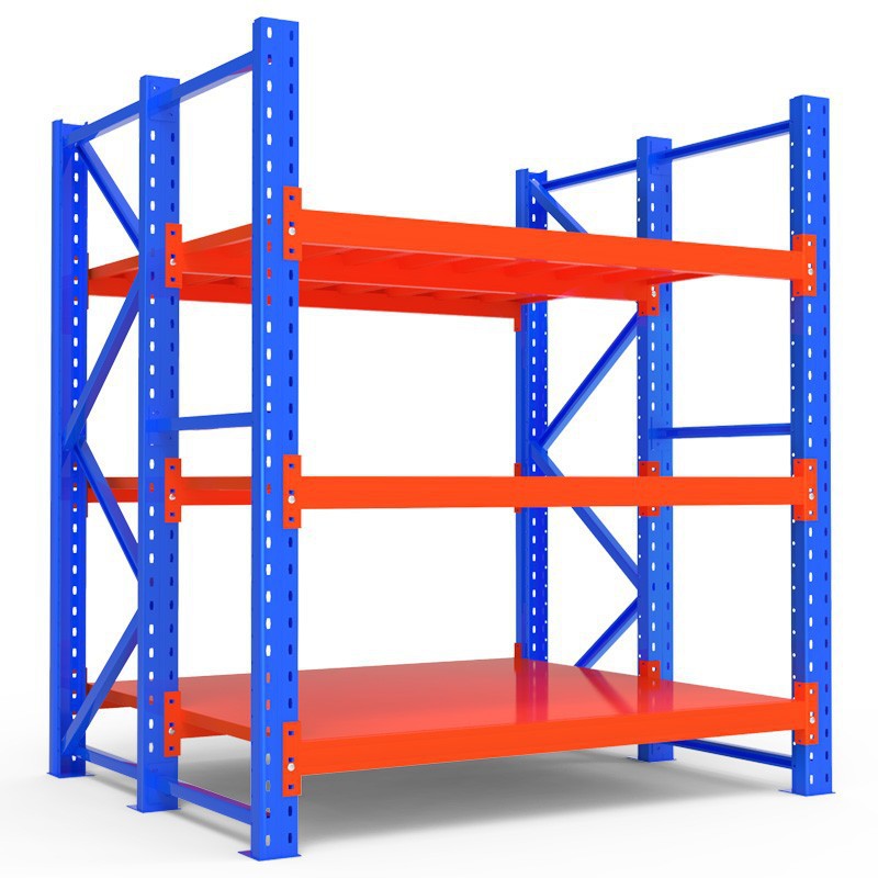 Adjustable Steel Teardrop Pallet Rack Heavy Duty Warehouse Metal Storage Pallet Racking for Industrial Warehouse &amp; Garage Use