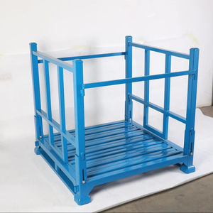 Factory Direct Multi-Level Steel Mobile Tire Transport Stacking Rack Pallet Tyre Rack