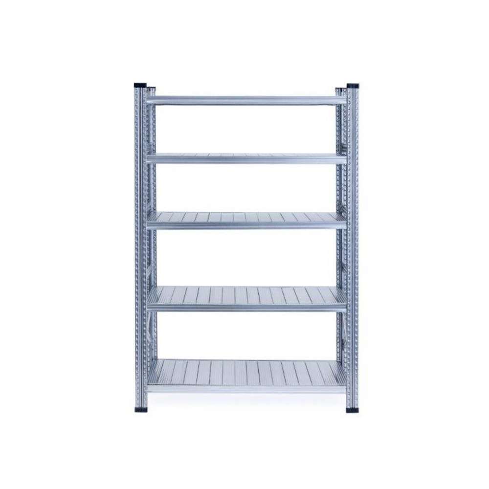 Factory Price 5-Layer Adjustable White Galvanized Steel Boltless Stacking Rack Shelf for Warehouse Storage