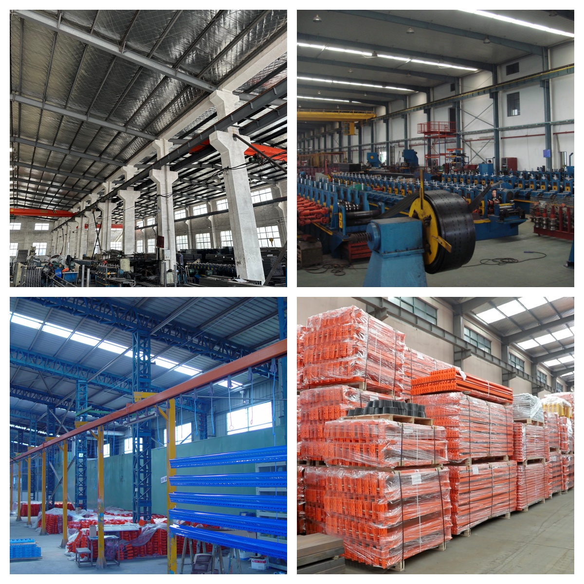 American Style Warehouse High Bay Heavy Duty Pallet Racks System Cargo &amp; Storage Equipment Shelves Available for Shipment