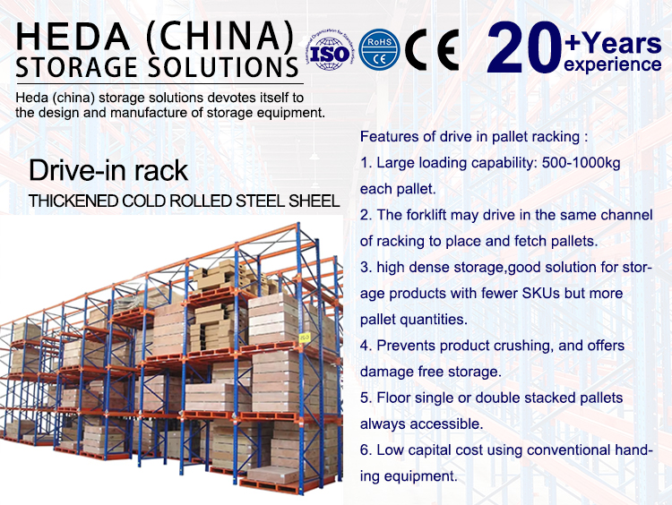 Drive in Pallet Racking