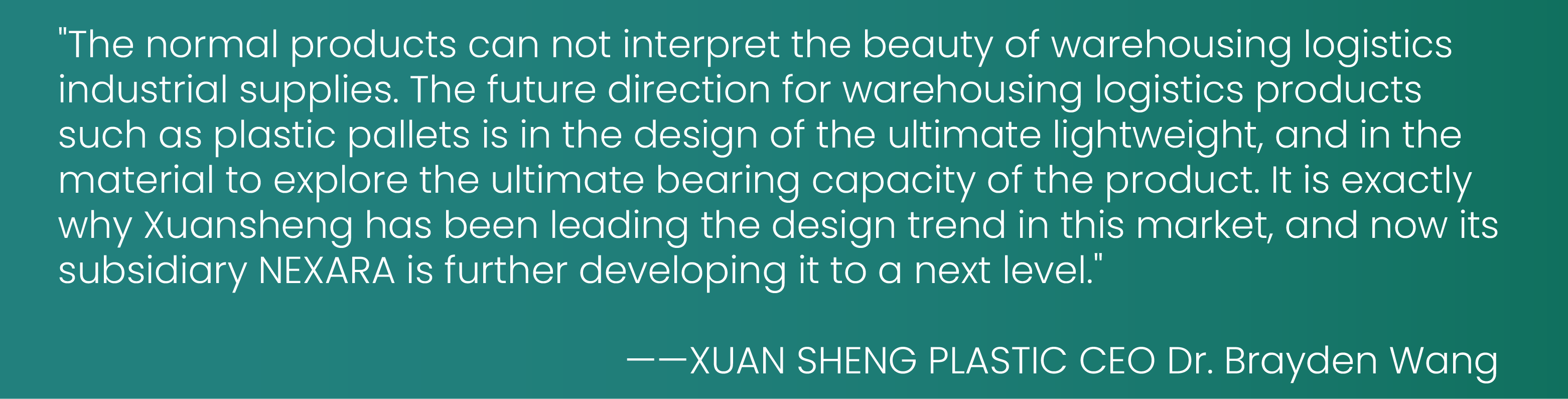 Plastic pallet product view