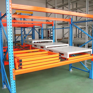 Q235 Steel Push Back Pallet Racking