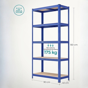 Industry Warehouse Racking Steel Pallets Mezzanine Rack Boltless Storage Shelf