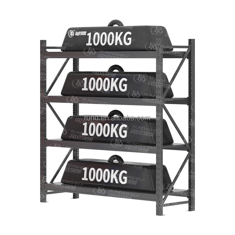 Heavy-Duty Industrial Metal Shelving Racks Durable Anti-Rust Steel Storage Units Garage Warehouse Storage Solutions