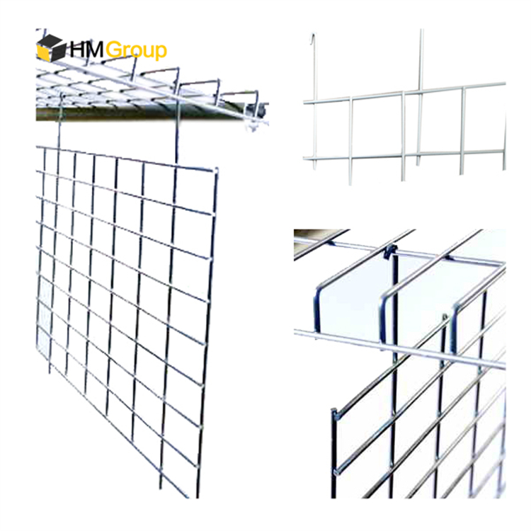 Galvanized Steel Pallet Rack Hanging Metal Wire Mesh Shelf Dividers
