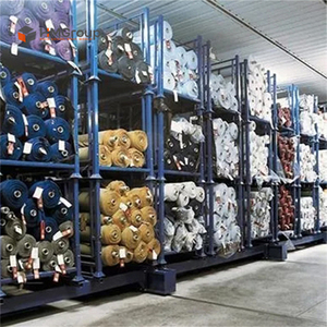 Foldable Durable Metal Steel Powder Coated Warehouse Storage Detachable Heavy Duty Roll Fabric Pallet Stacking Rack