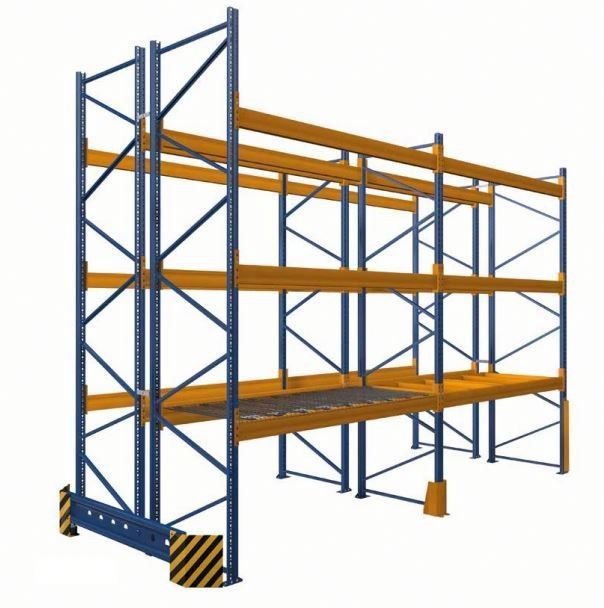 Steel Heavy Duty Multi-Level Pallet Storage Racking System with Powder Coated Mezzanine Floor Racks for Warehouse