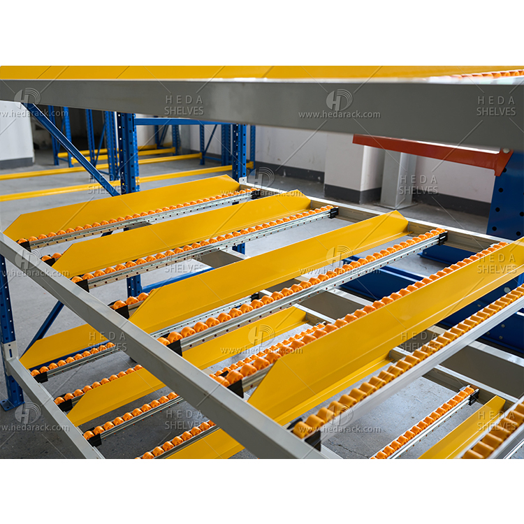 Hot Sale Adjustable Multi-Level Painted Steel Warehouse Stacking Heavy Duty Carton Flow Racks System Metal Shelving Racks