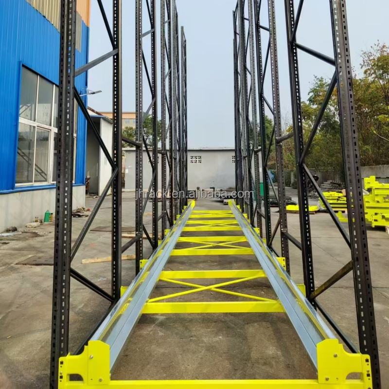 Customizable Smart Warehouse Shuttle Racking Automation Equipment Order Metal Pallet Heavy Duty Shelf Storage Rack