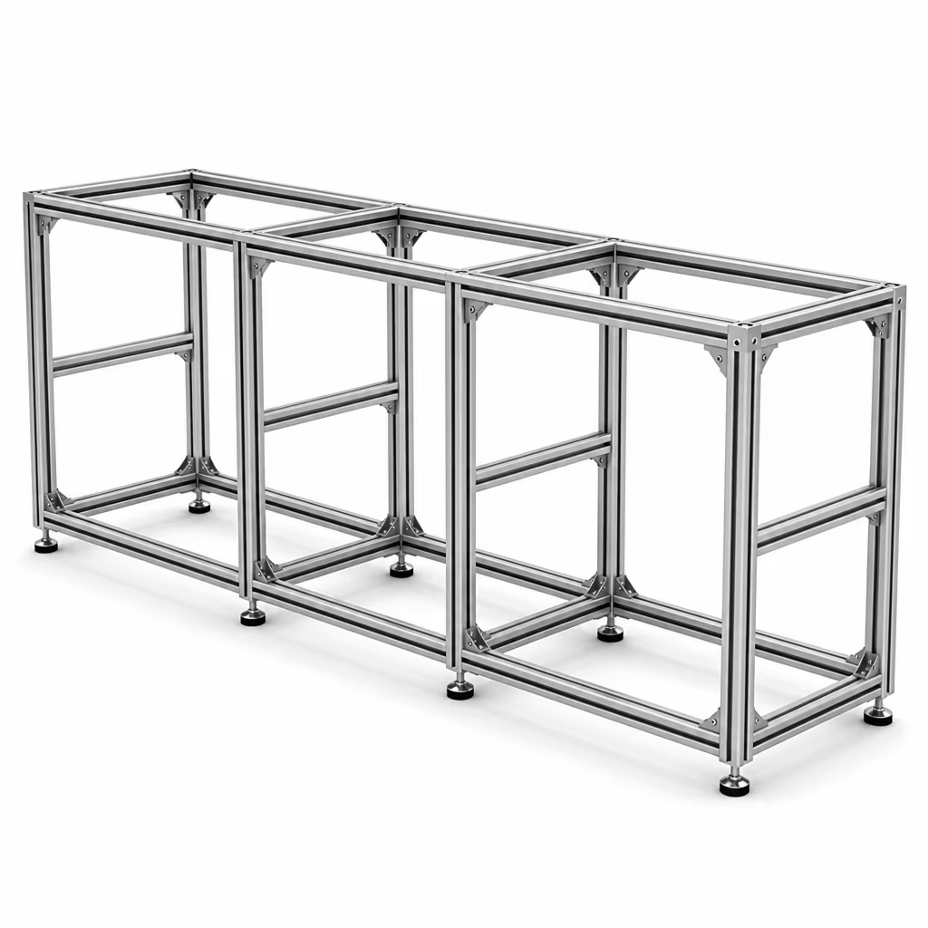 Aluminum Profile Marine Board Shelf With Wheels For Mobile Display Cabinets Store Display Shelves
