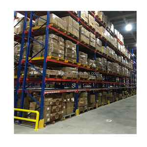 High Density Warehouse Double Deep Storage Rack Logistics Center Space Saving