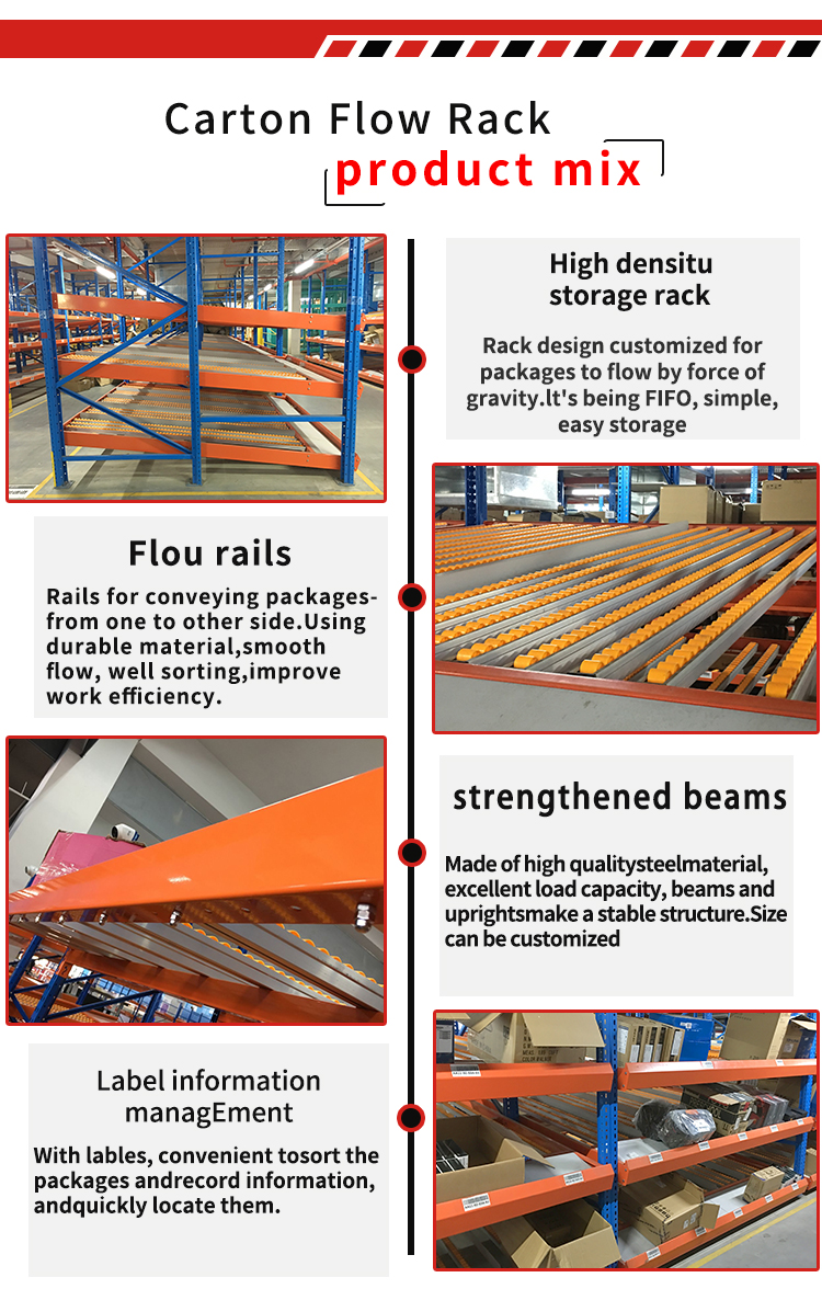 Carton Flow Racking Component 2