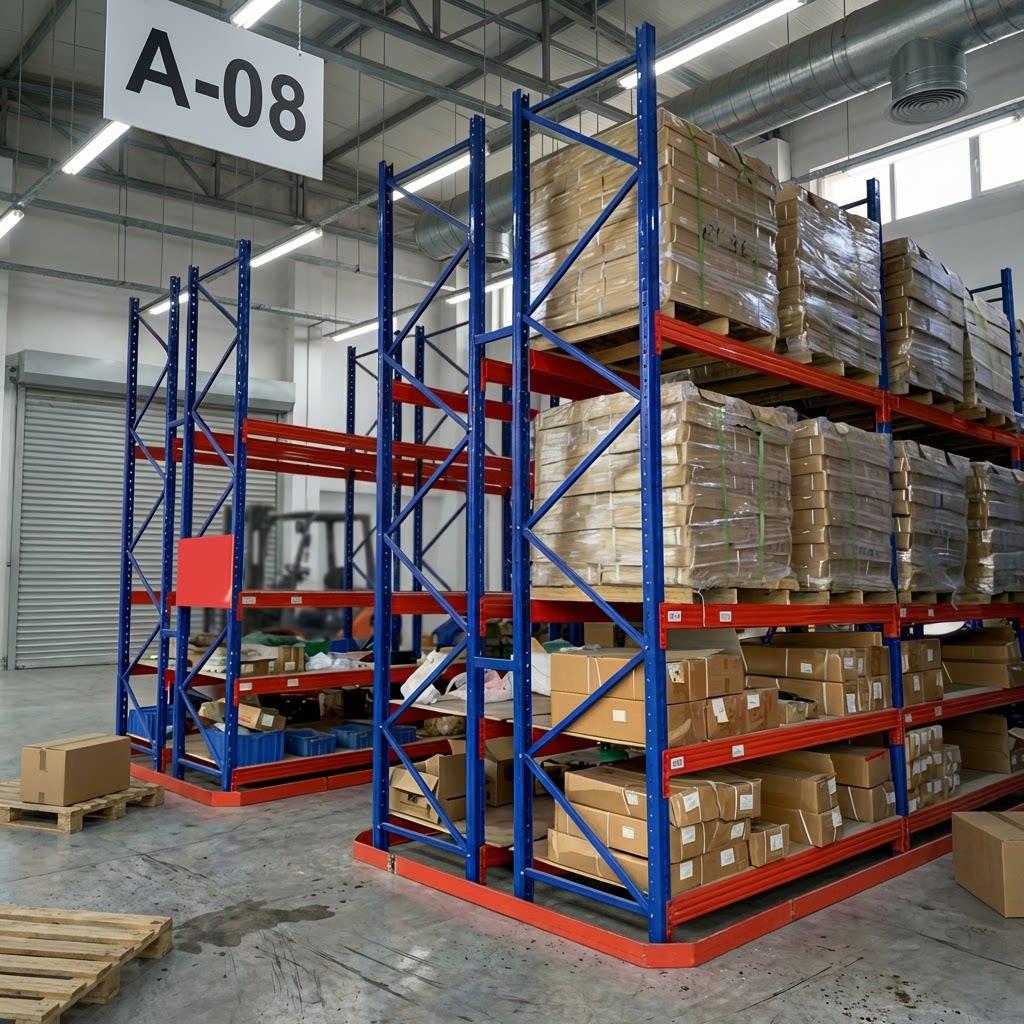 Adjustable Heavy Duty Cold Rolled Steel Epoxy Powder Coated Pallet Rack 1000kg 2000kg 3000kg Per Layer for Industrial Warehouse