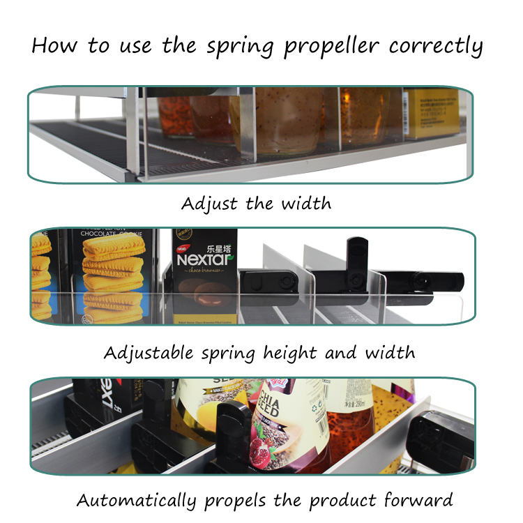 Beverage Dispenser Shelf Track