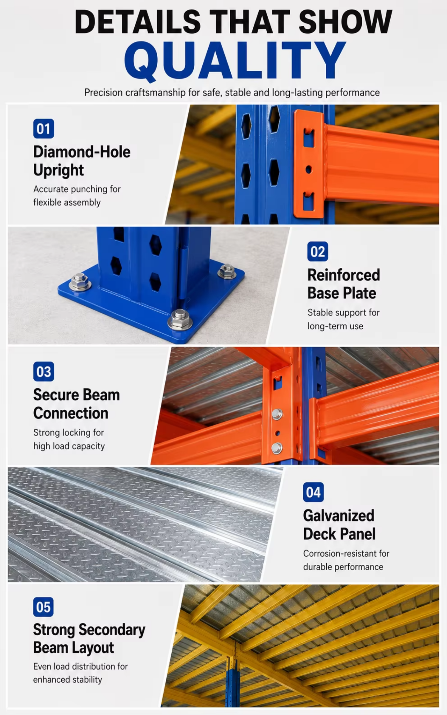 CE Certified Heavy Duty Mezzanine Loft Rack Multi Level Steel Structure Storage Platform
