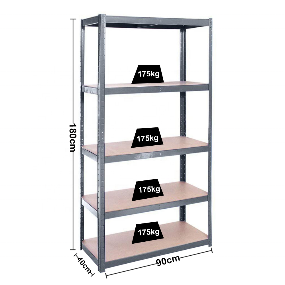 Heavy Duty Metal Shelving Unit Cold-Rolled Steel Racking Plate Mold Storage Goods Shelf Rack System Storage Boltless Rack