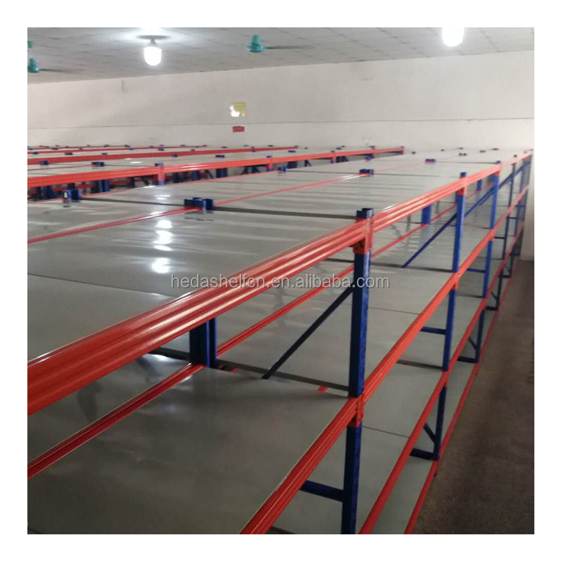 Heda Factory Metal Boltless Stacking Rack Industrial Warehouse Storage Racks Shelves for Racking System