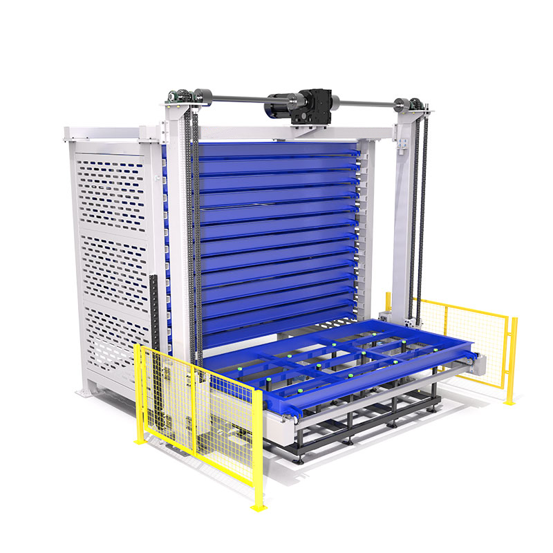 Horizontal Sheet Rack Automated Storage and Retrieval System Vertical Sheet Metal Warehouse
