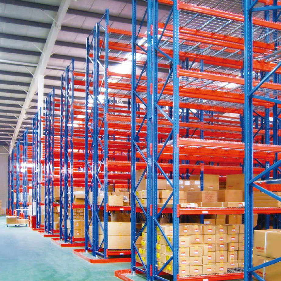 Narrow Passage Storage Shelves High Density Logistic Racking
