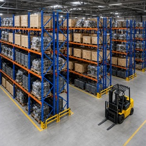 Selective Pallet Racking System Steel Storage Rack Q235B Heavy Duty