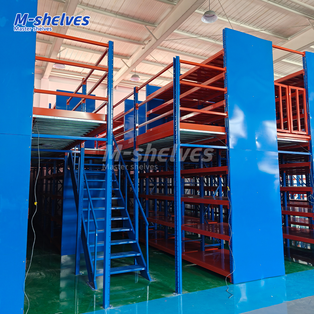 Custom Corrosion Protected Adjustable Pallet Rack Steel Structure Mezzanine Floor Heavy Duty Warehouse Loft Platform Racking