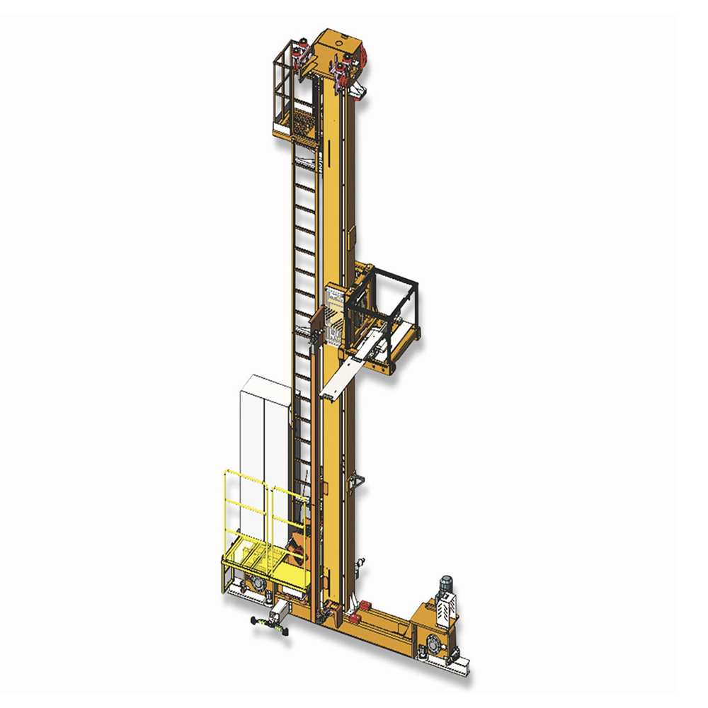 Pteris Miniload-Single Column-High Speed Warehouse Racking Systems ASRS Automated Shuttle Pallet Racking System