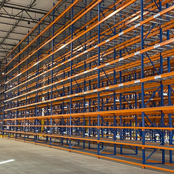 OEM ODM Factory Direct Sale Storage Solutions Suppliers High Bay Heavy Duty Pallet Racking Metal Racks for Warehouse