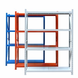 Hotter-shelf Four Layer Blue Color Warehouse Rack Numbering System