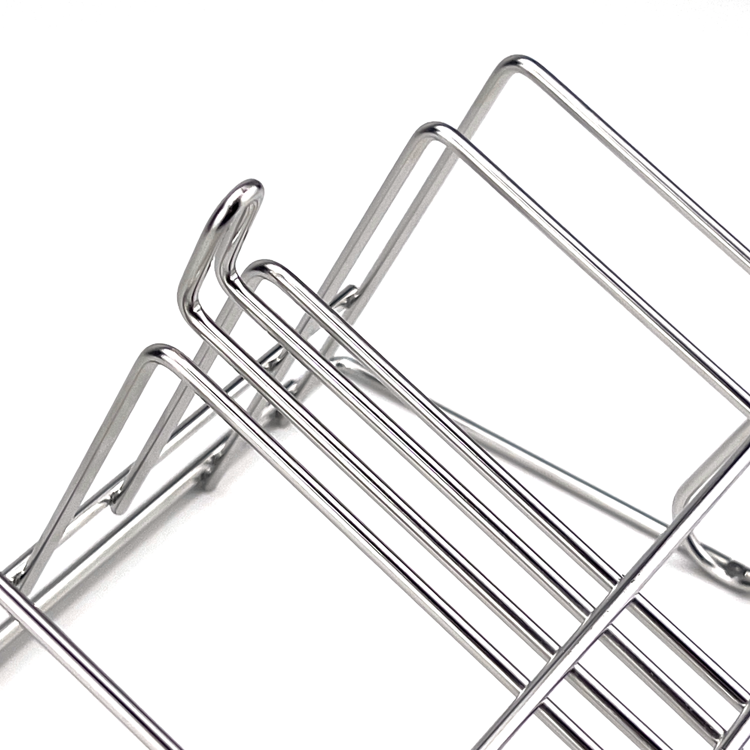 Bulk Custom Metal Wire Storage Rack Unit for Kitchenware Brands and Distributors