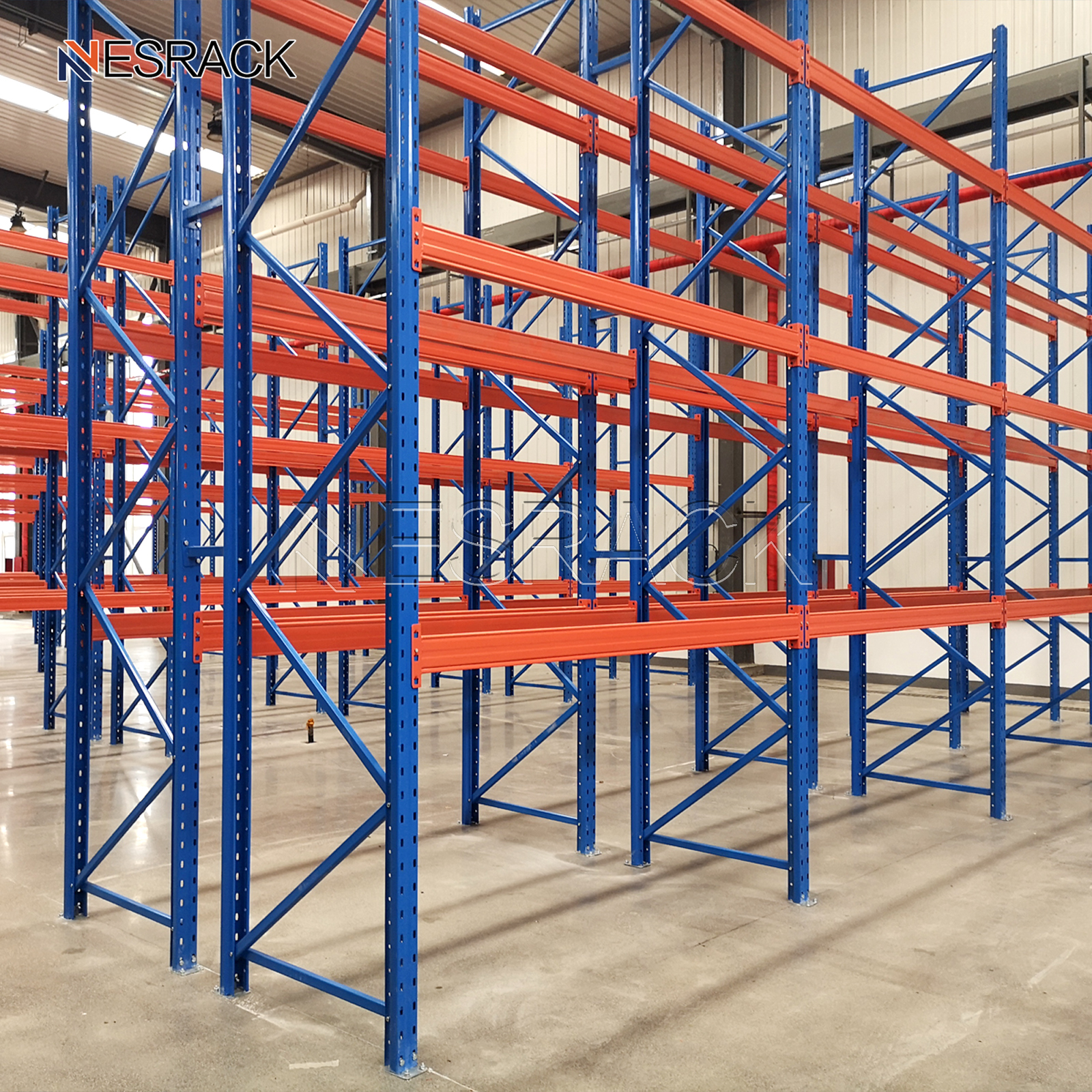 Custom Heavy Duty Industrial Steel Selective Pallet Rack Adjustable Warehouse Storage Rack Shelves