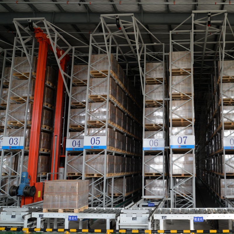 Customized Automatic Storage Retrieval System Asrs Racking System Smart Warehouse Pallet Racking