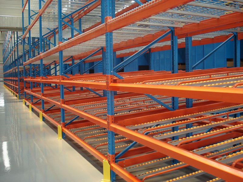 Roller Track Shelving