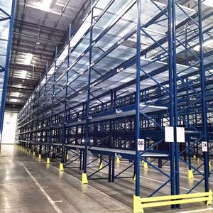 Steel Heavy Duty Multi-Level Pallet Storage Racking System with Powder Coated Mezzanine Floor Racks