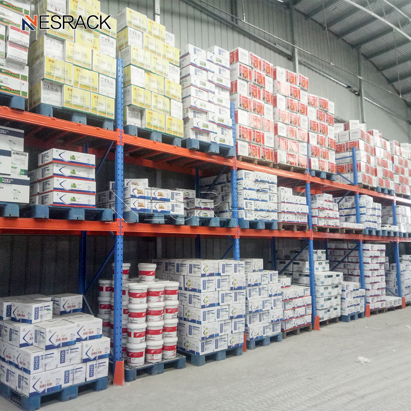 Custom Heavy Duty Industrial Steel Selective Pallet Rack Adjustable Warehouse Storage Rack Shelves