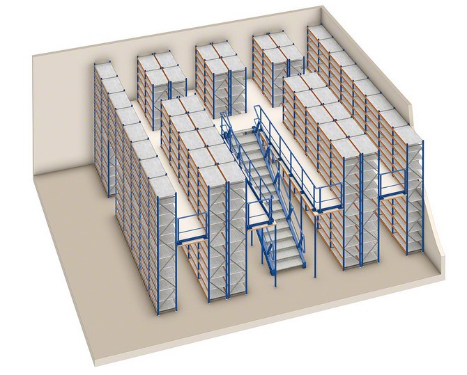 Heavy Duty Mezzanine Rack