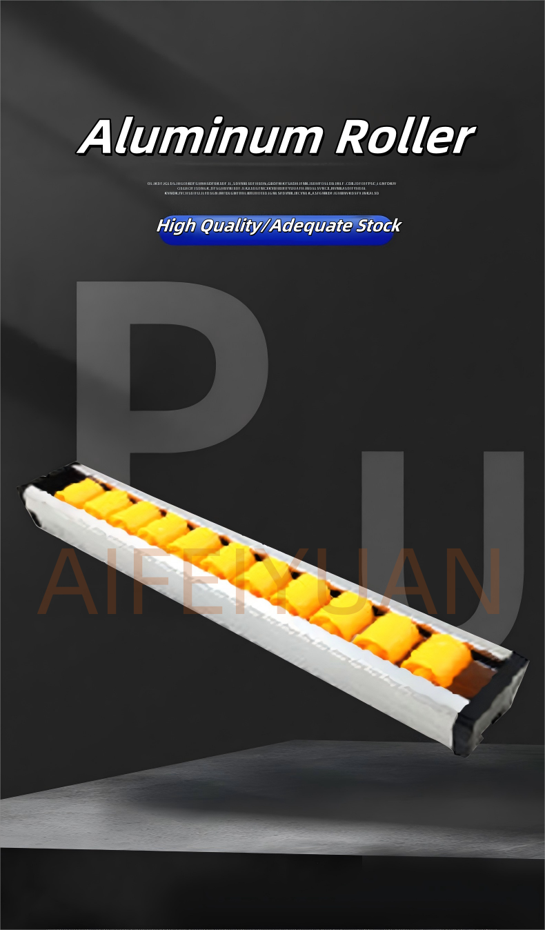 Industrial Conveyor Roller Sliding Track Application View 1